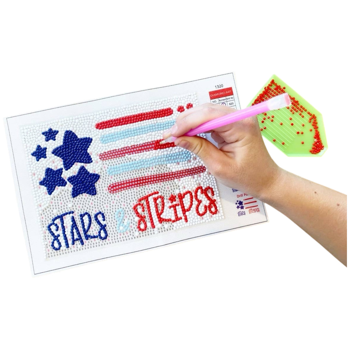 Stars & Stripes Diamond Art Kit