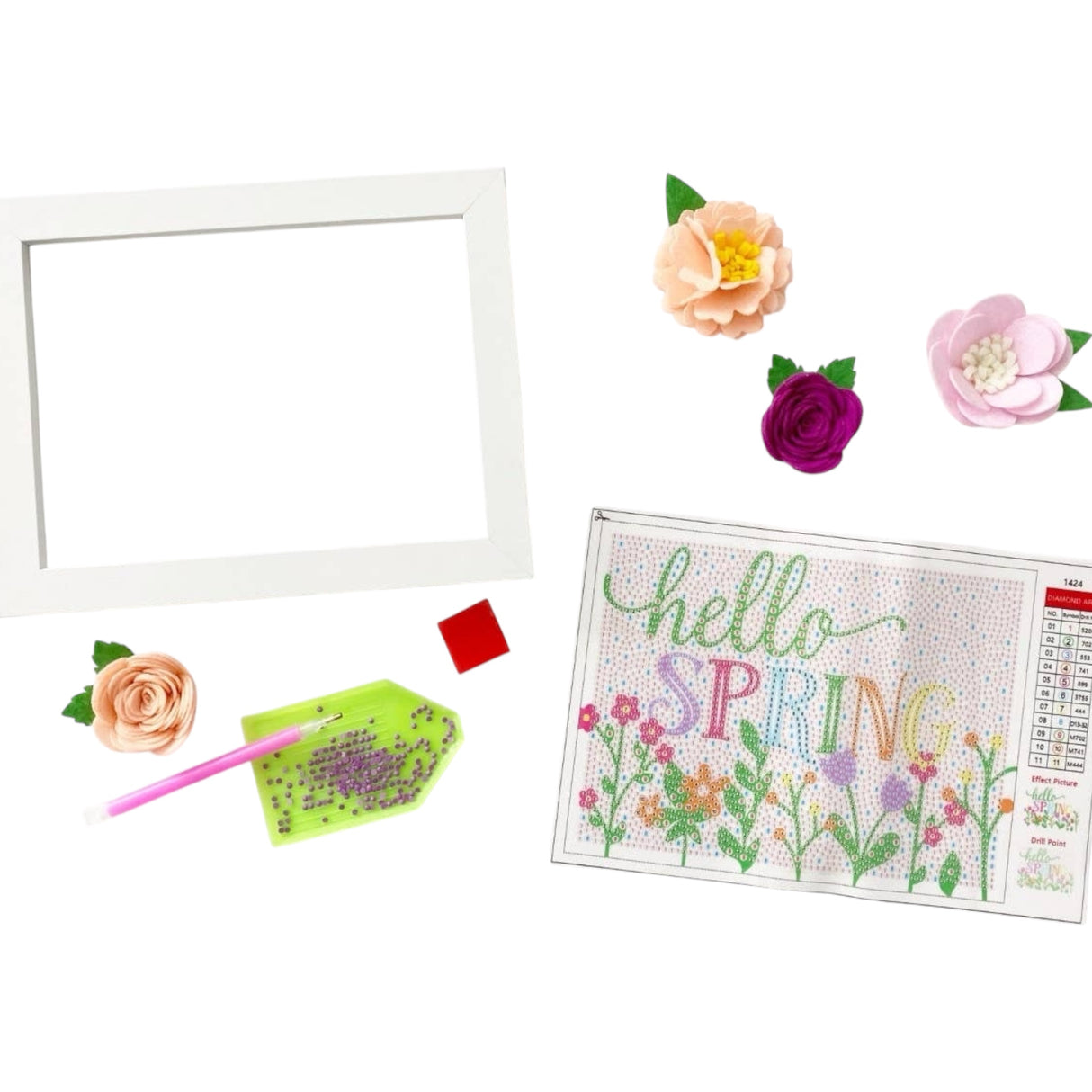 Hello Spring Diamond Art Kit