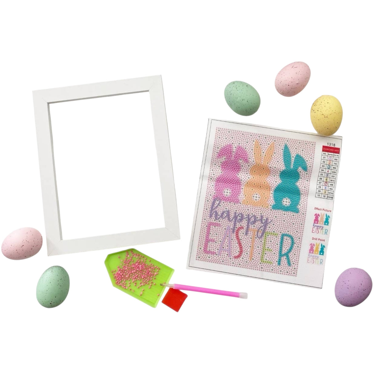 Happy Easter Diamond Art Kit