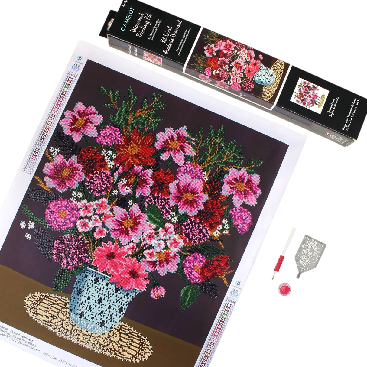 Lush Garden Bloom Diamond Painting Kit