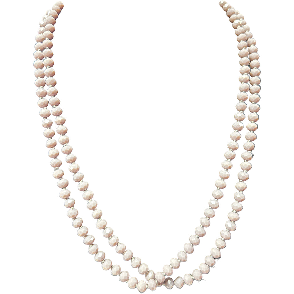 Greta Glass Beaded Necklace