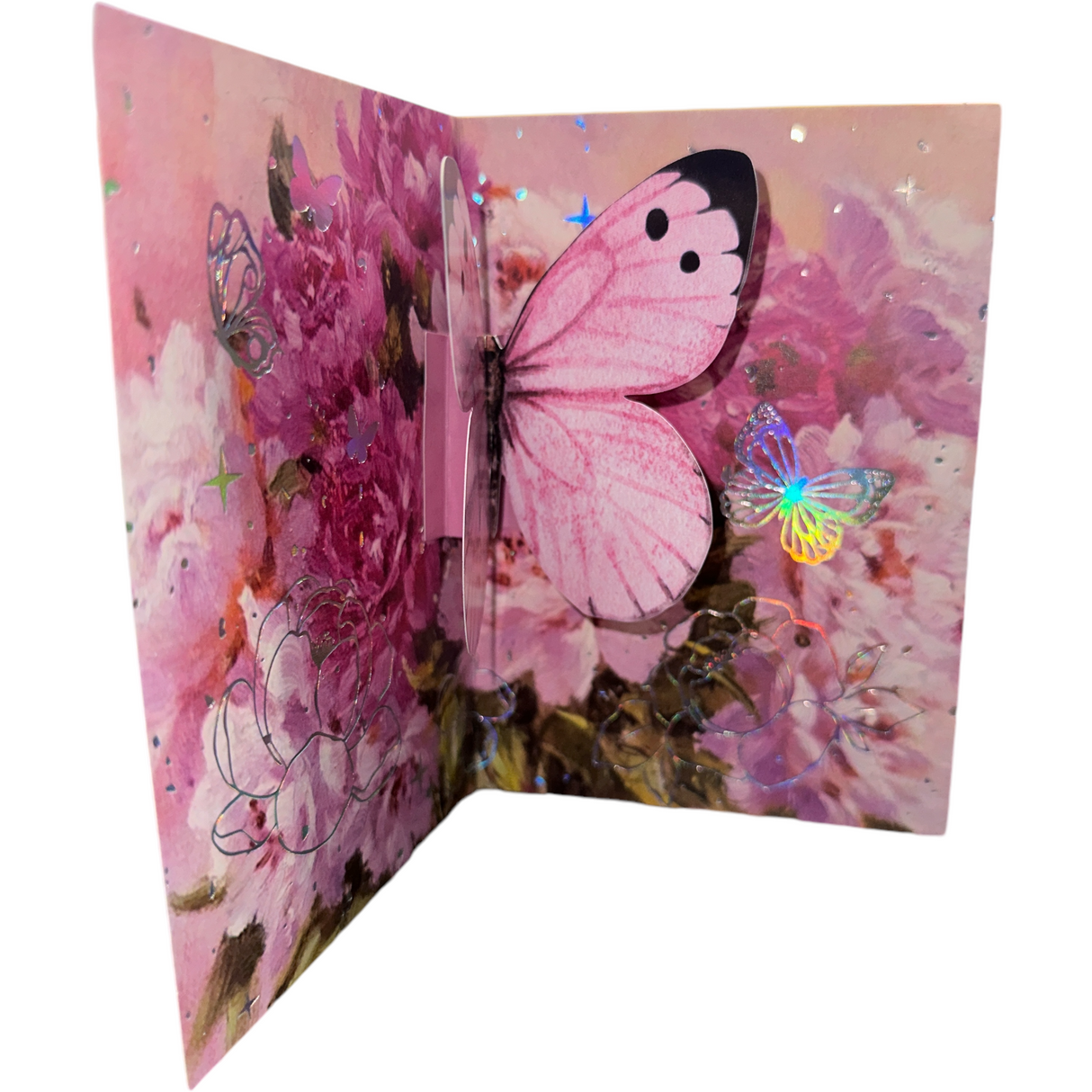 Best Wishes Butterfly Card