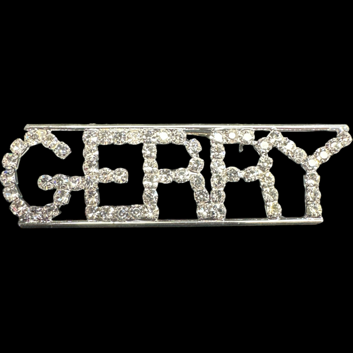 Gerry Rhinestone Pin