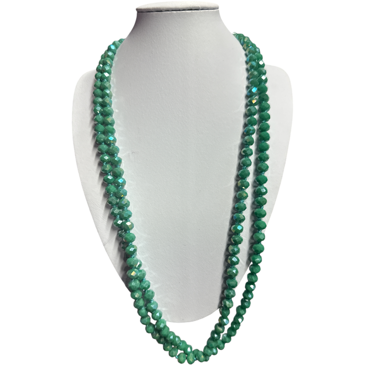 Greta Glass Beaded Necklace