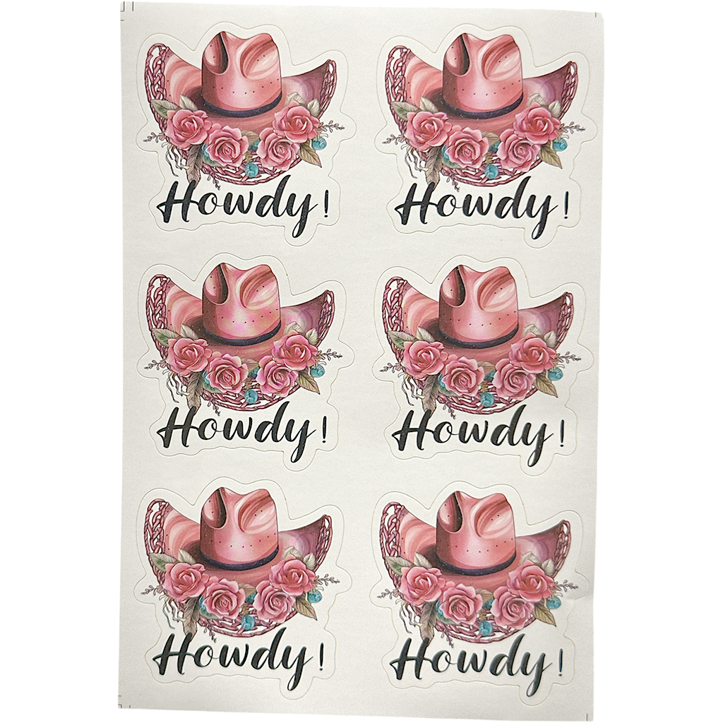 Howdy! Stickers