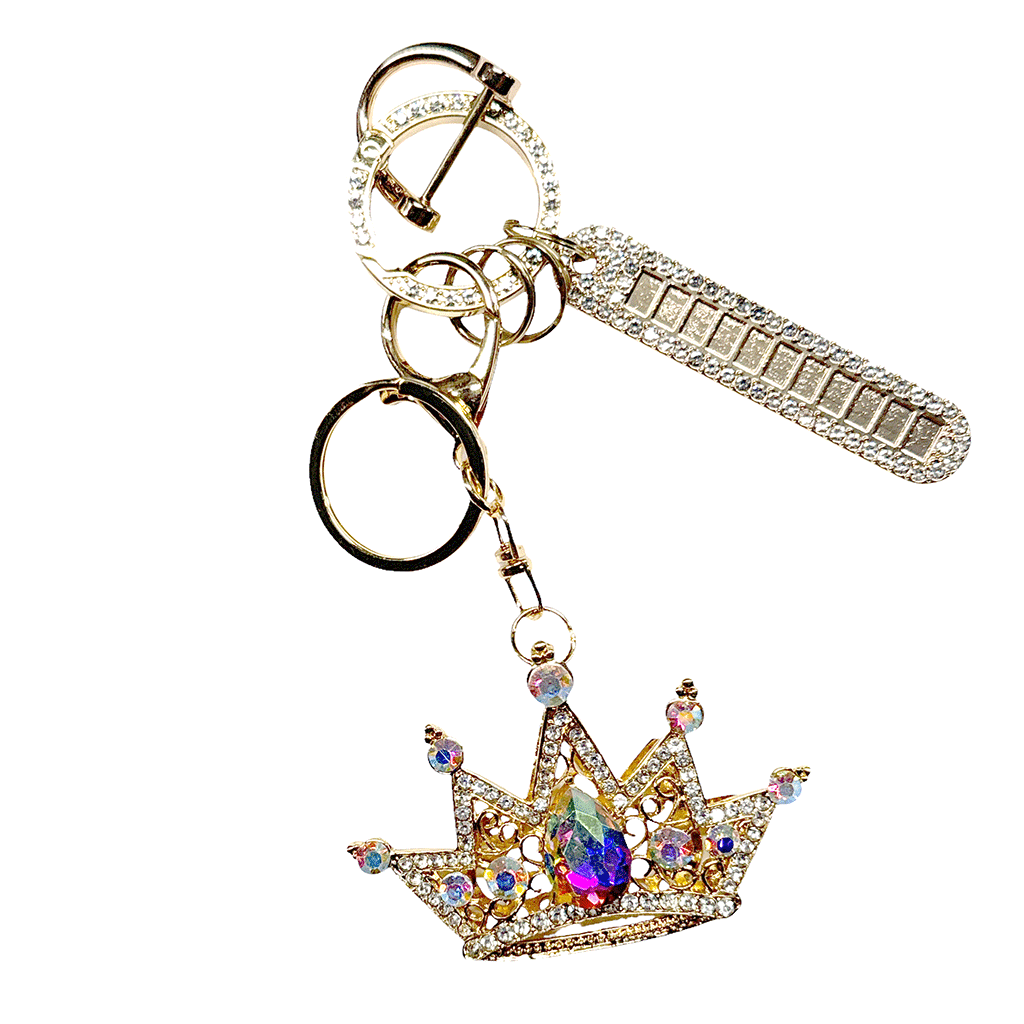 Crown Key Ring