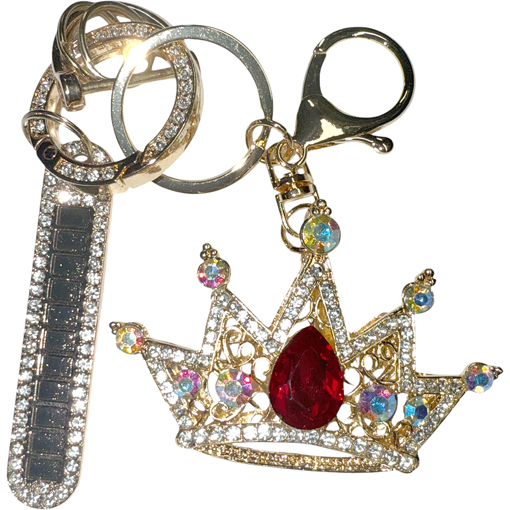 Crown Key Ring