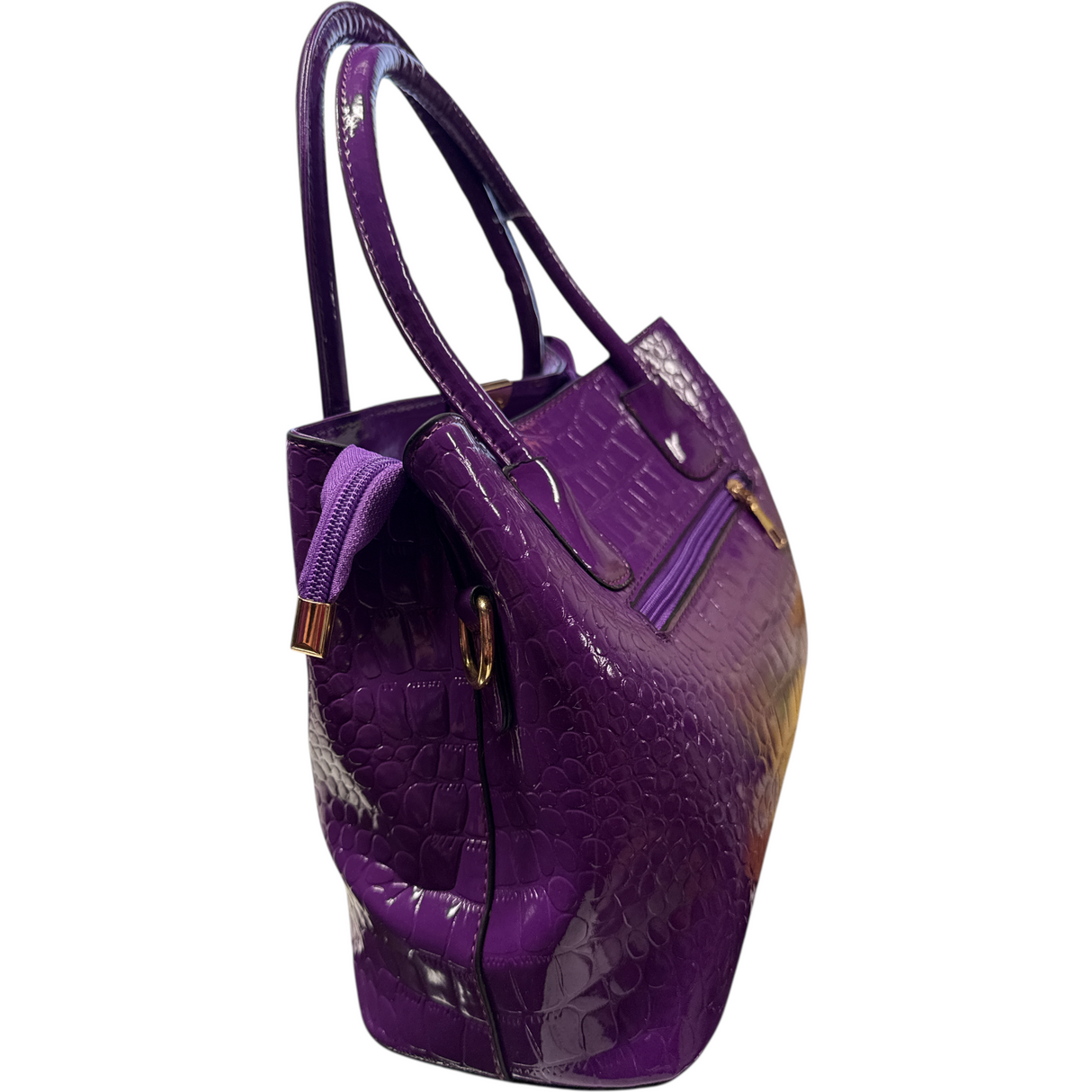 Faux Leather Handbag