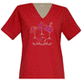Hats Short Sleeve V Neck