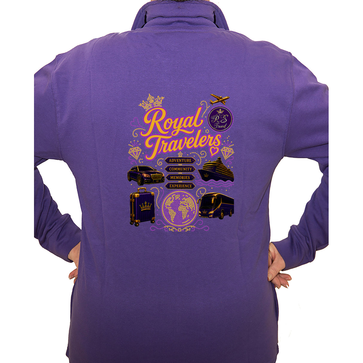 Royal Travelers Crystal Cardigan