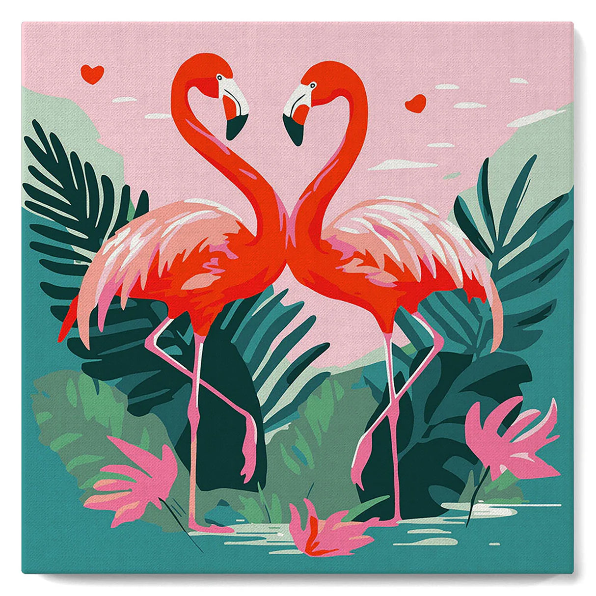 Flamingo - Mini Paint by Numbers