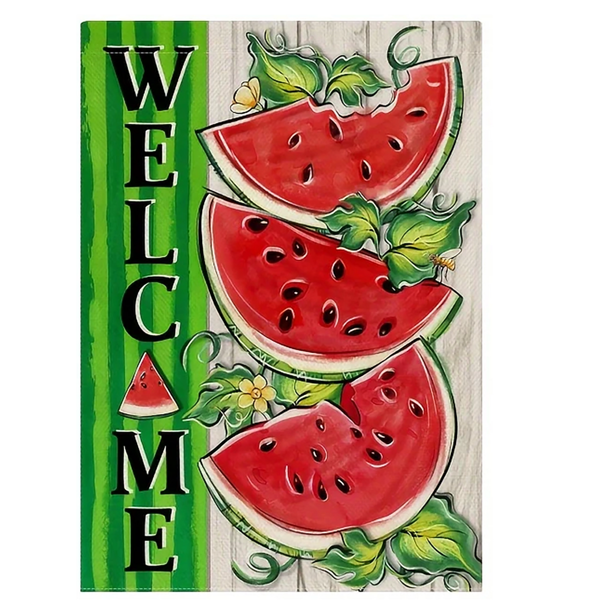 Summer Watermelon Garden Flag