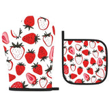 Strawberry Potholder Set