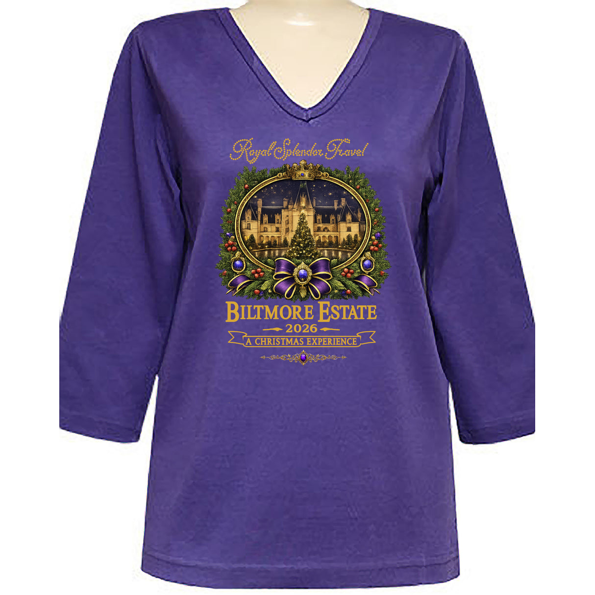 Royal Biltmore 3/4 V-Neck Classic