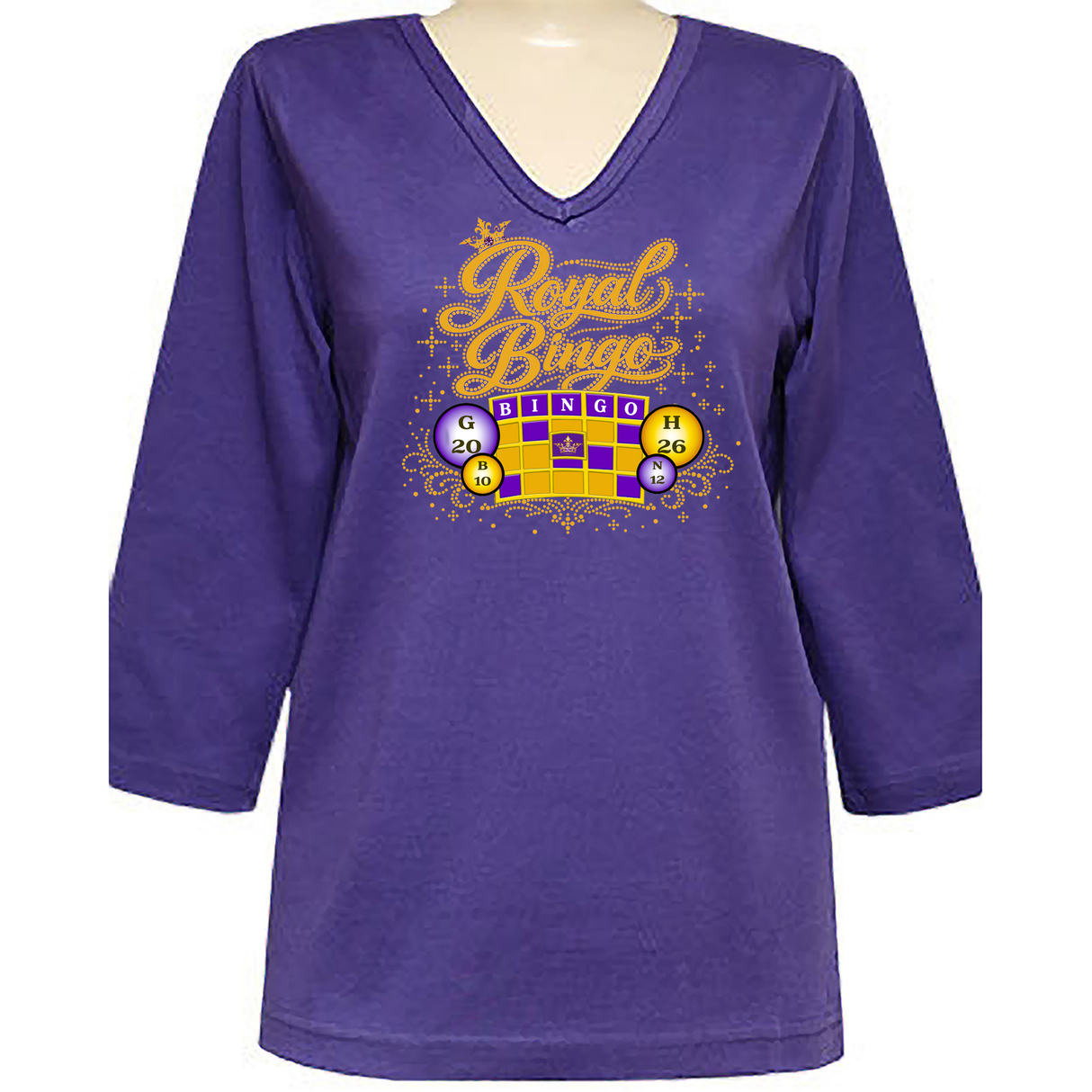 Bingo 3/4 V-Neck Classic