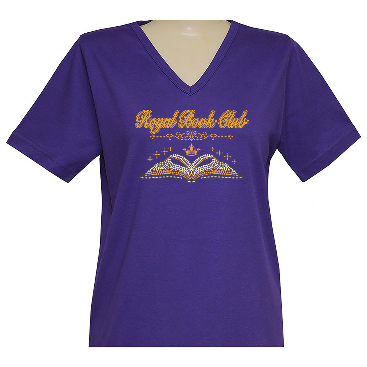 Royal Book Club Short Sleeve V Neck
