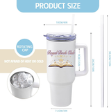 Royal Book Club 40oz Travel Tumbler