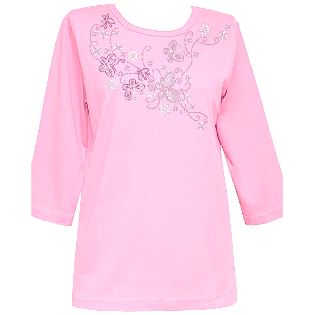 Butterfly Queen 3/4 Scoop Classic Shirt