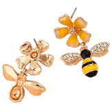 Rustic Bee Earring