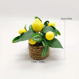 Artificial Lemon Potted Plants