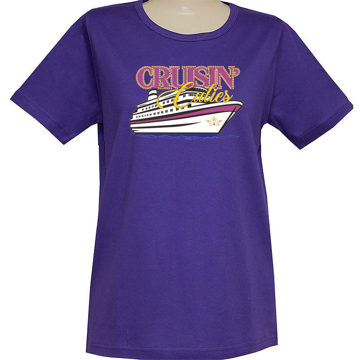 Cruisin Cuties Short Sleeve Scoop Neck