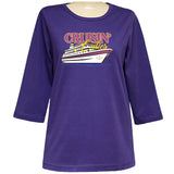 Cruisin Cuties 3/4 Scoop Neck