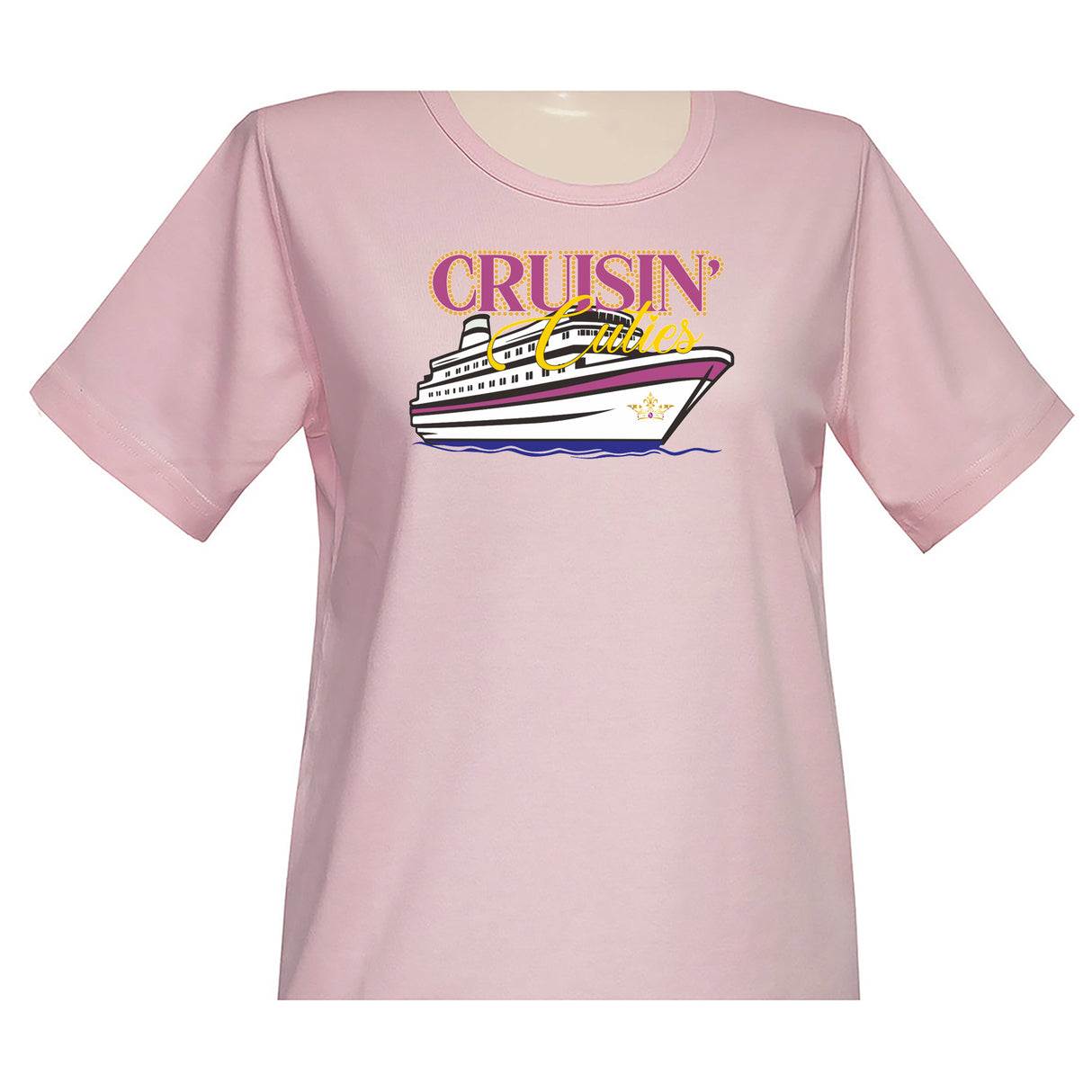 Cruisin Cuties Short Sleeve Scoop Neck