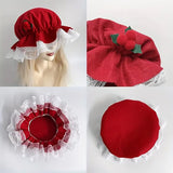 Christmas Red Bonnet