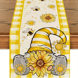 Gnome Summer Table Runner