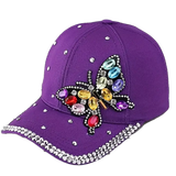 Butterfly Gemstone Cap