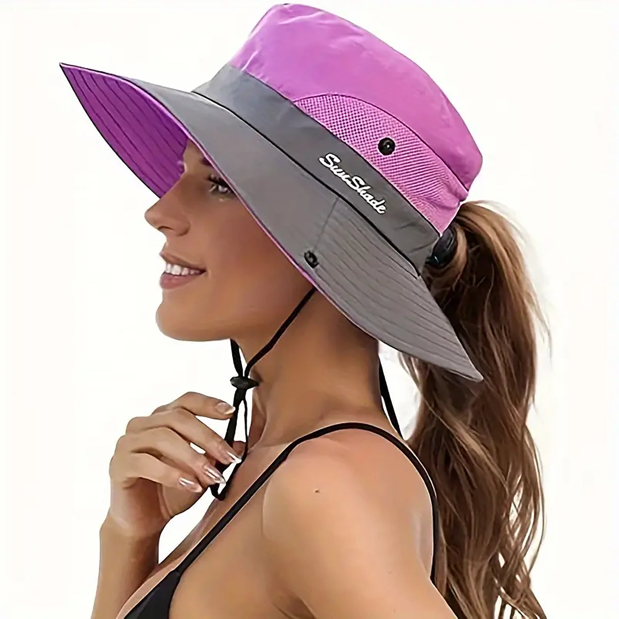 Penny Ponytail Sun Hat