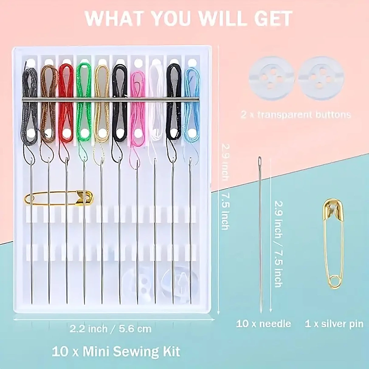 Mini Travel Sewing Kit