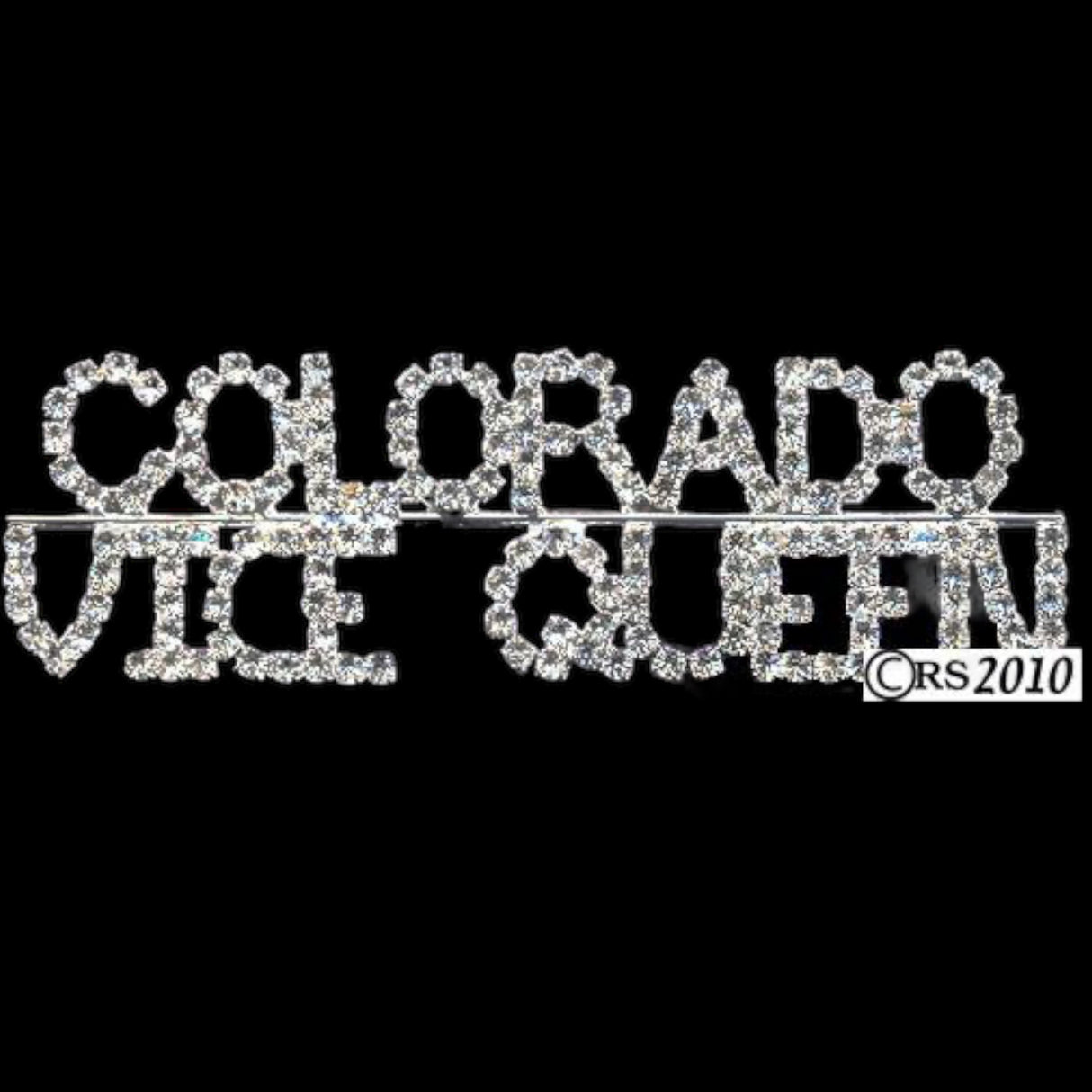 Colorado VQ Rhinestone Pin