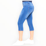 Marie Denim Summer Capris