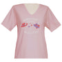 Ladies Just Want to Have Fun Short Sleeve V Neck