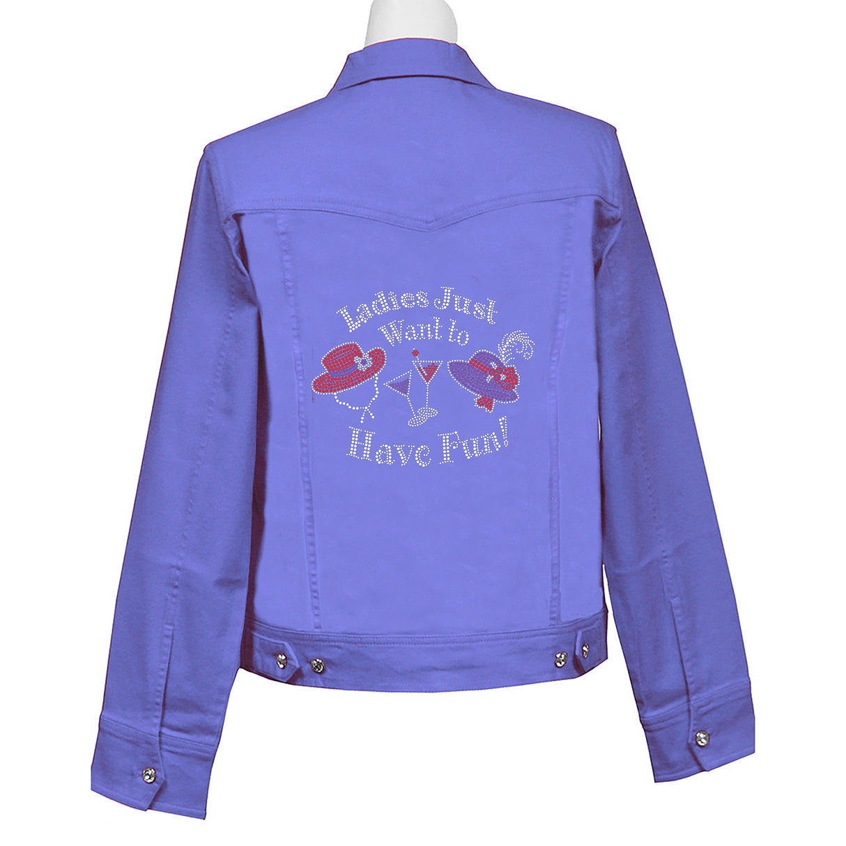 Ladies Just Want to Have Fun Classic Denim Jacket