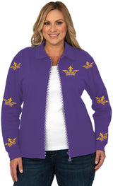Her Royal Crown Crystal Cardigan