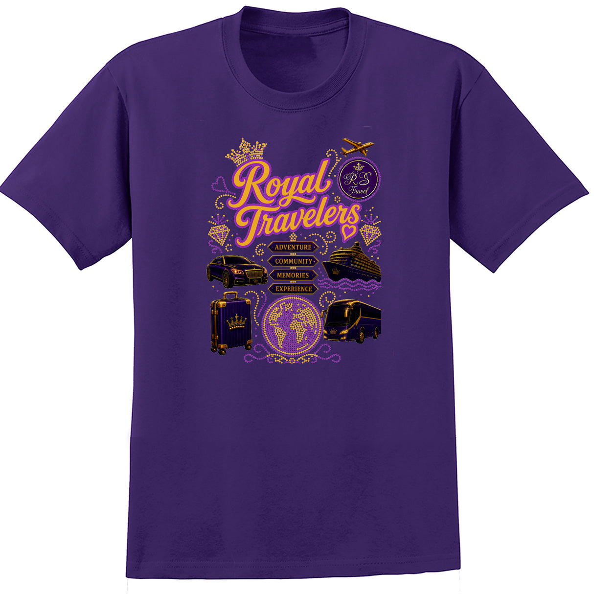 Royal Traveler Basic T-Shirt