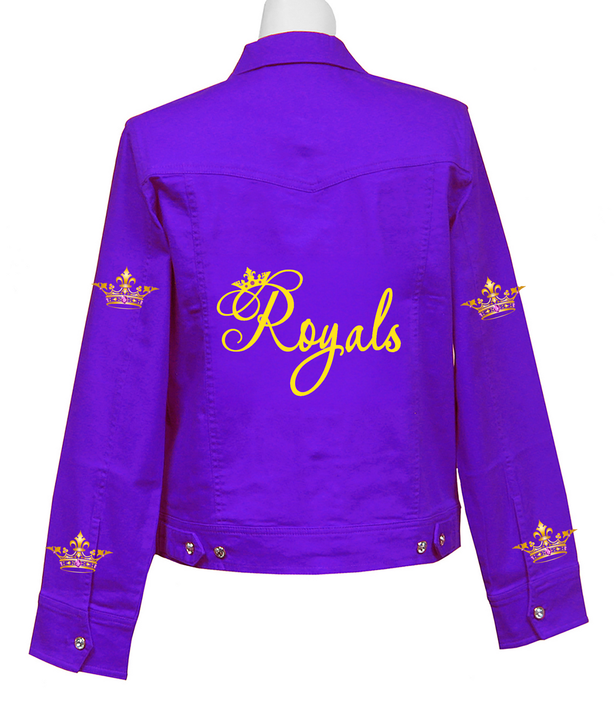 Royals Denim Purple Jacket