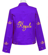 Royals Denim Purple Jacket
