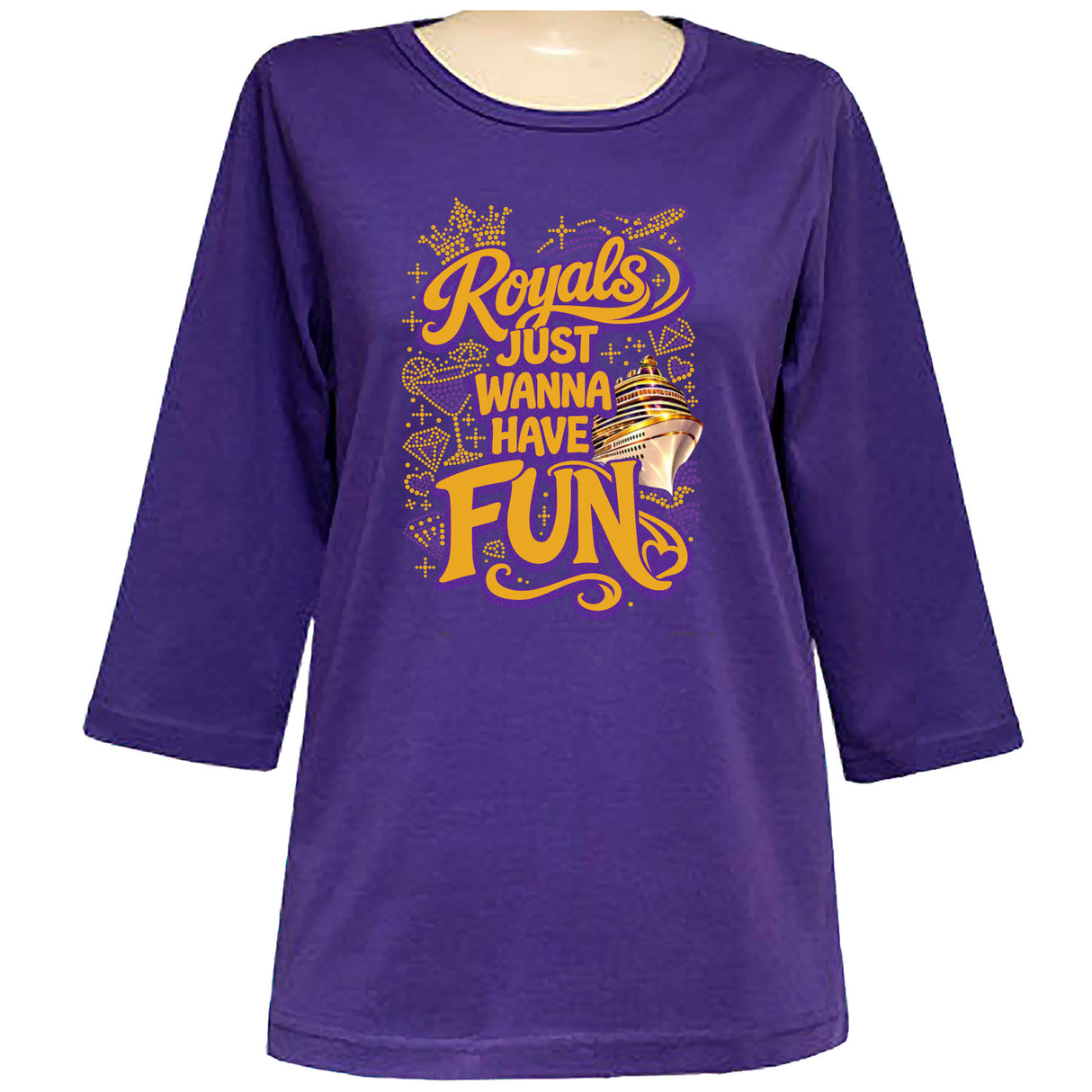 Royals Just Want to Have Fun 3/4 Scoop Classic