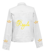 Royals Denim White Jacket