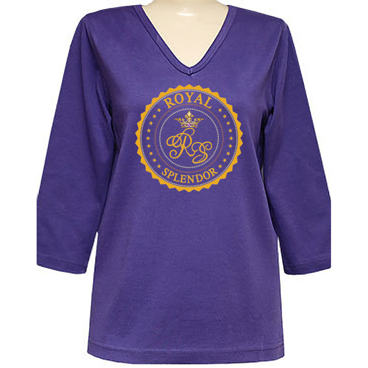 RS Logo 3/4 V-Neck Classic