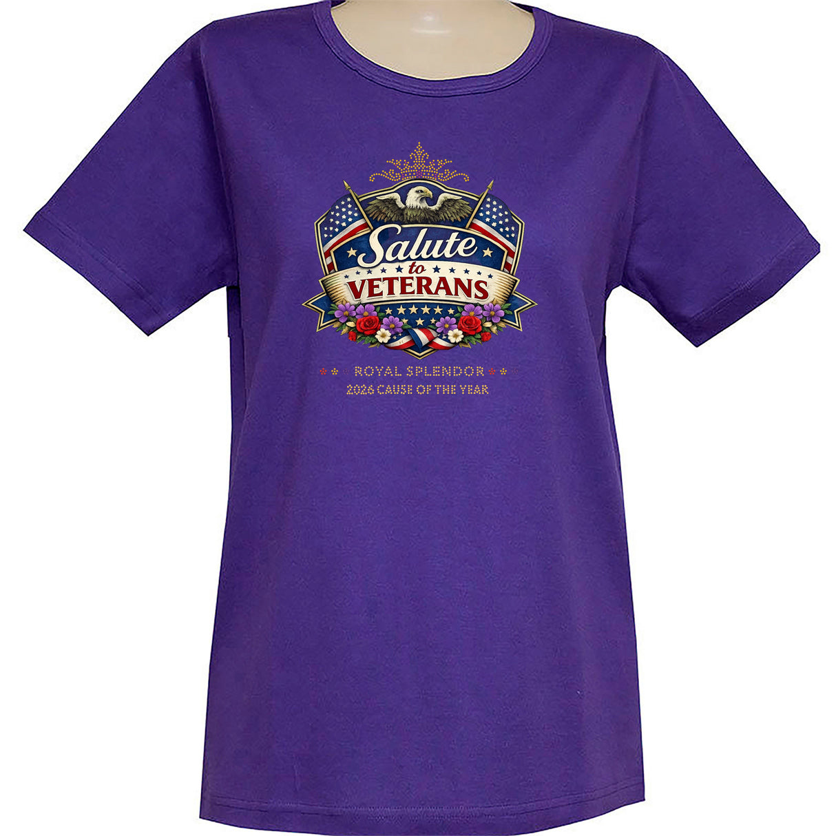 Salute to Veterans Short Sleeve Scoop Neck