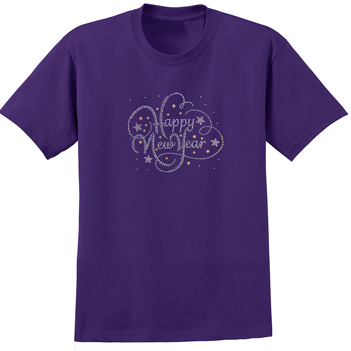 Starry New Year Basic T-Shirt