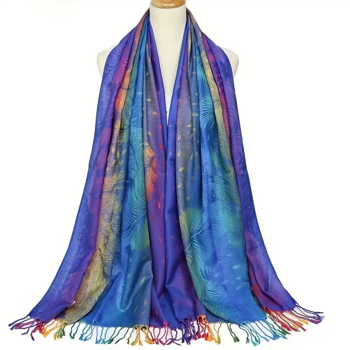 Peacock Pretty Scarf