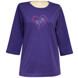 Mandy Valentines 3/4 Scoop Classic Shirt