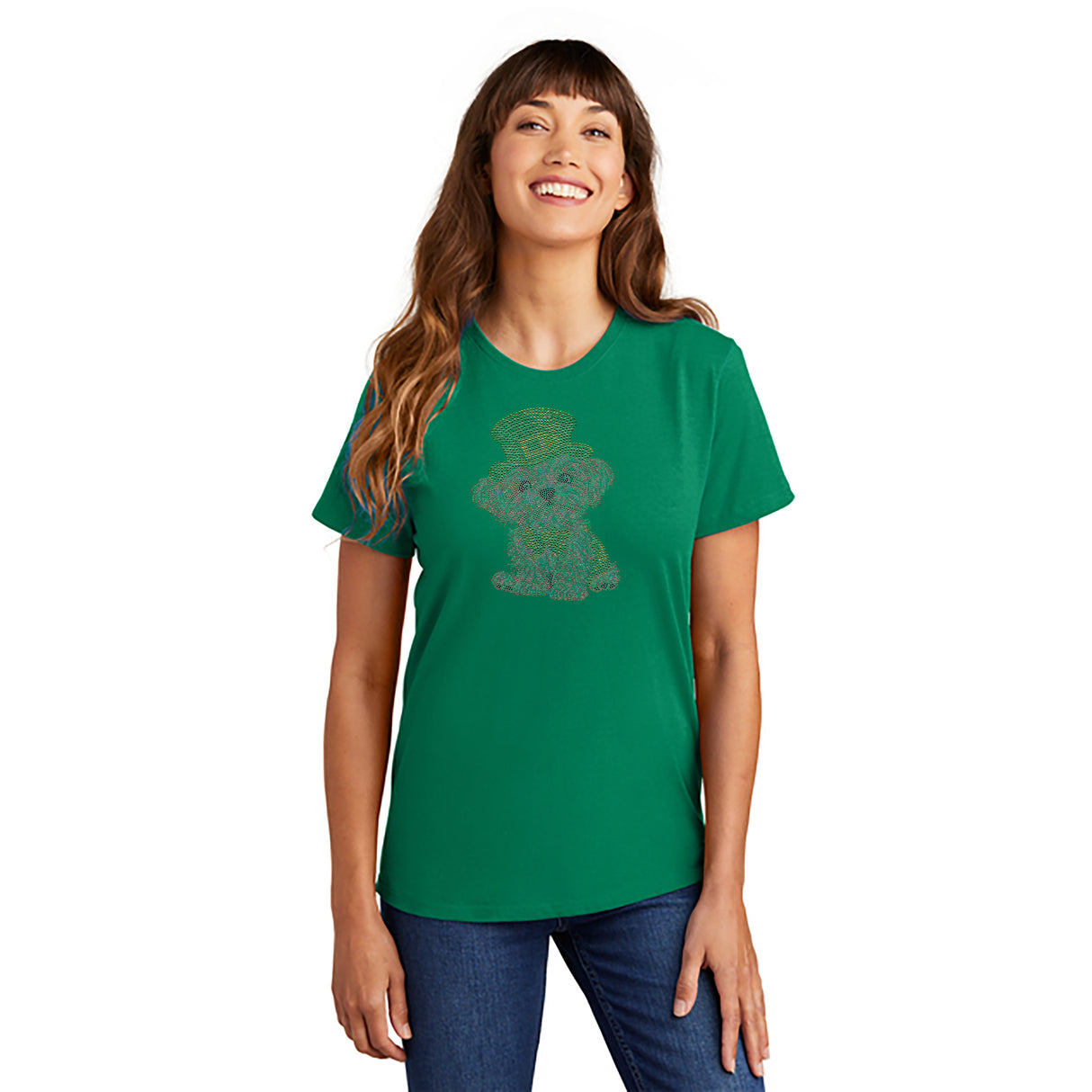 Woof Woof St. Patrick's Basic T-Shirt