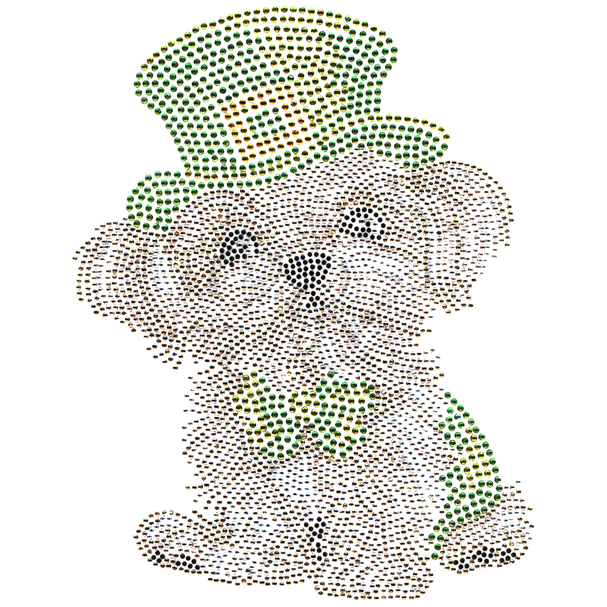 Woof Woof St. Patrick's 3/4 V-Neck Shirt