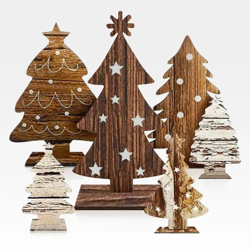 Rustic Farmhouse Christmas Decor Set